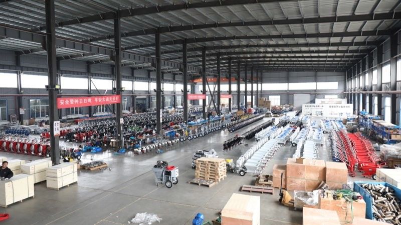 Shanghai Yuegong Fluid Equipment Co., Ltd. linea di produzione del fabbricante