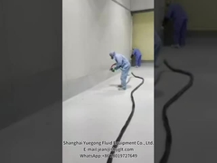 Effetto di spruzzatura della macchina di spruzzatura a schiuma di poliuretano a due componenti YG